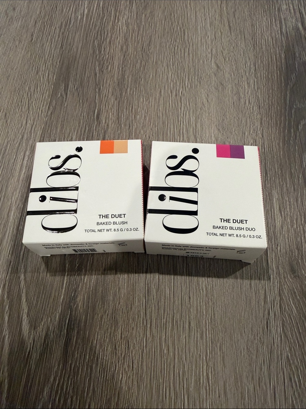 Dior The Duet Baked Blush Duo - Pink & Orange Shades